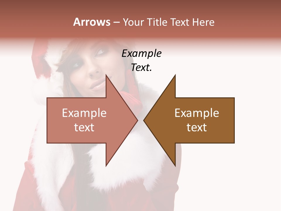 Gift Seasonal People PowerPoint Template