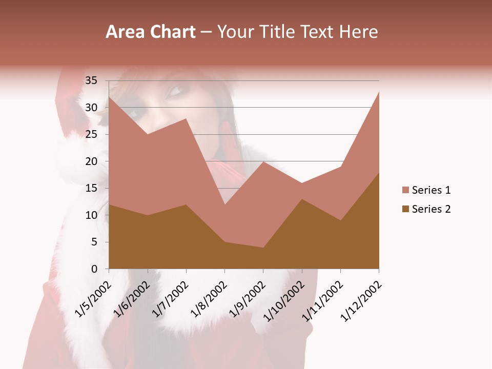 Gift Seasonal People PowerPoint Template