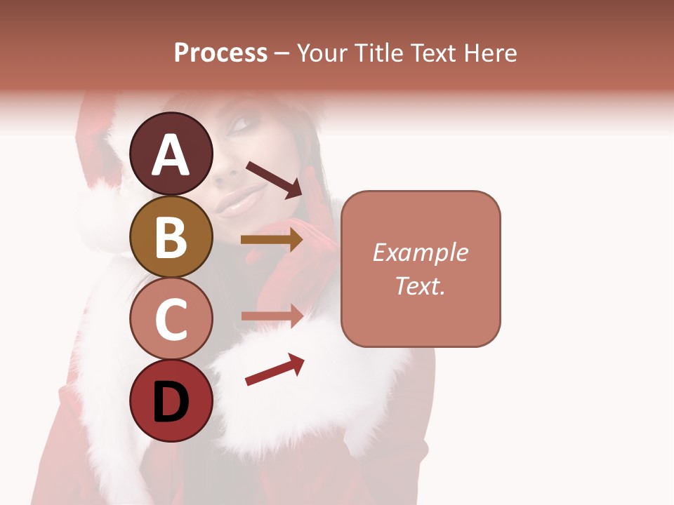 Gift Seasonal People PowerPoint Template