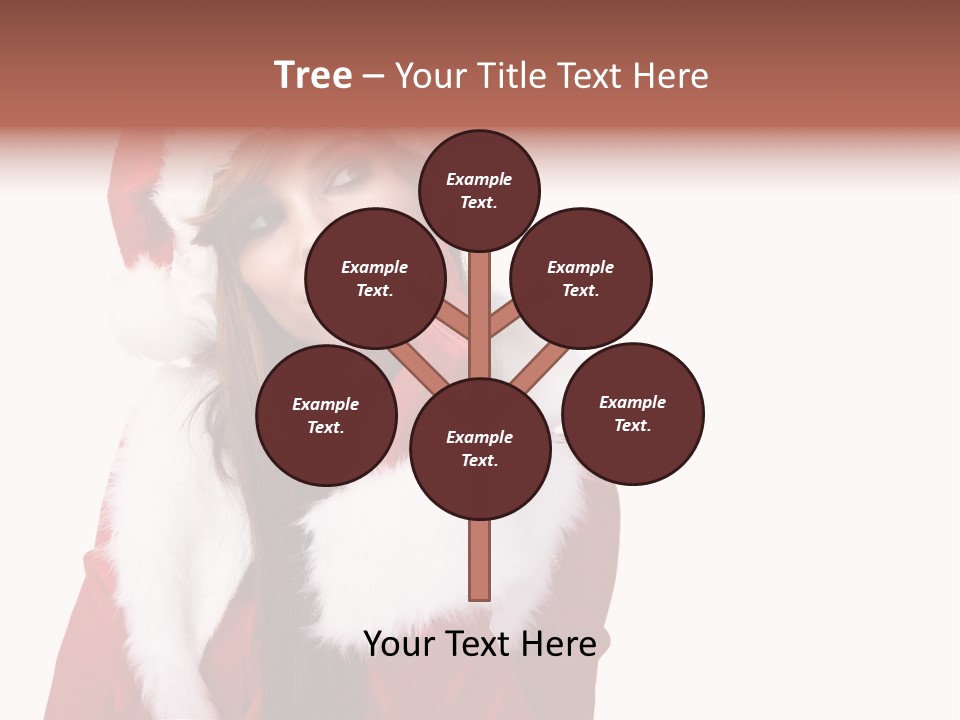 Gift Seasonal People PowerPoint Template