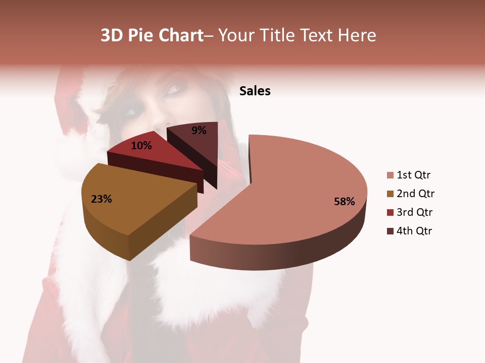 Gift Seasonal People PowerPoint Template