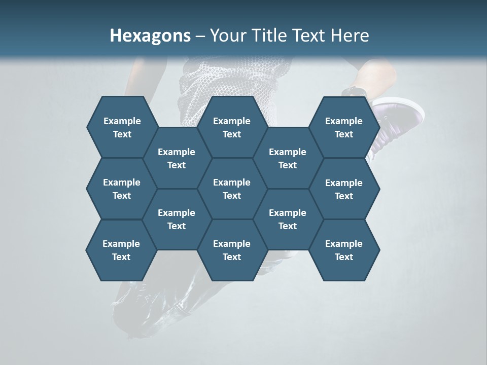 Dark Dancer Young PowerPoint Template