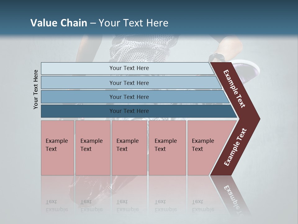 Dark Dancer Young PowerPoint Template