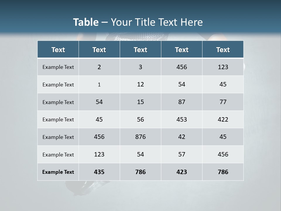 Dark Dancer Young PowerPoint Template