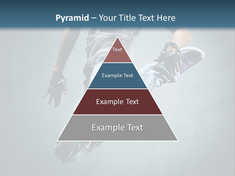 Dark Dancer Young PowerPoint Template