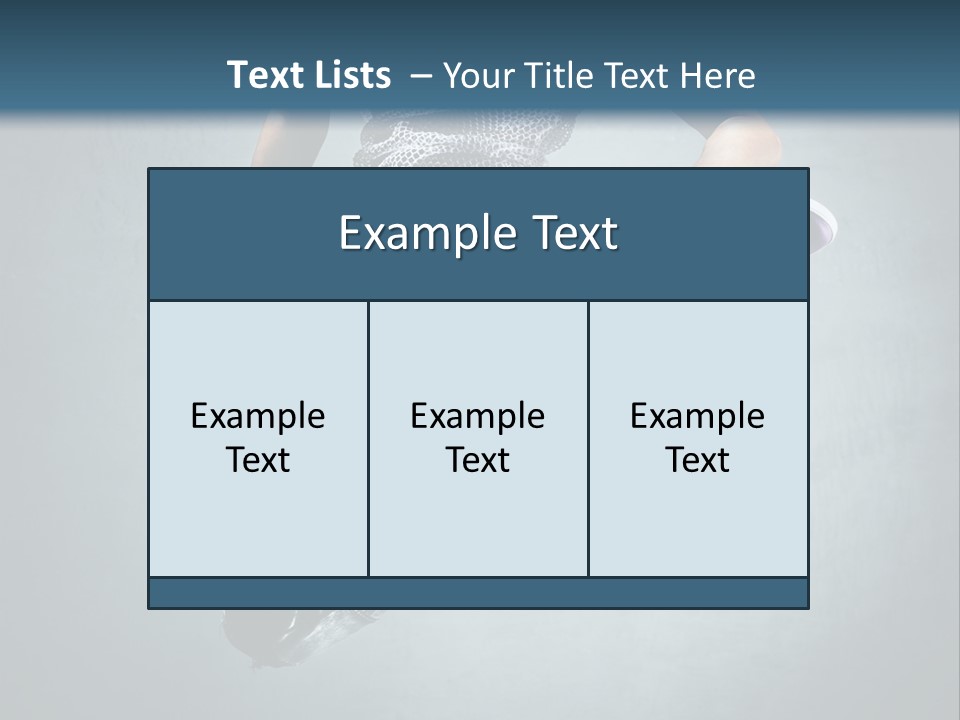 Dark Dancer Young PowerPoint Template