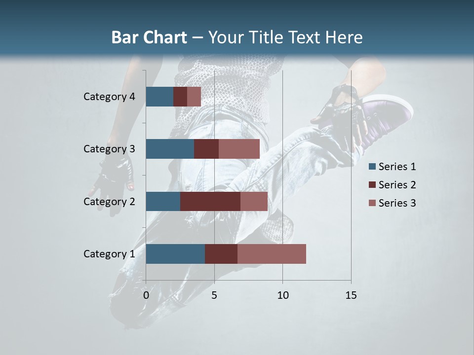 Dark Dancer Young PowerPoint Template