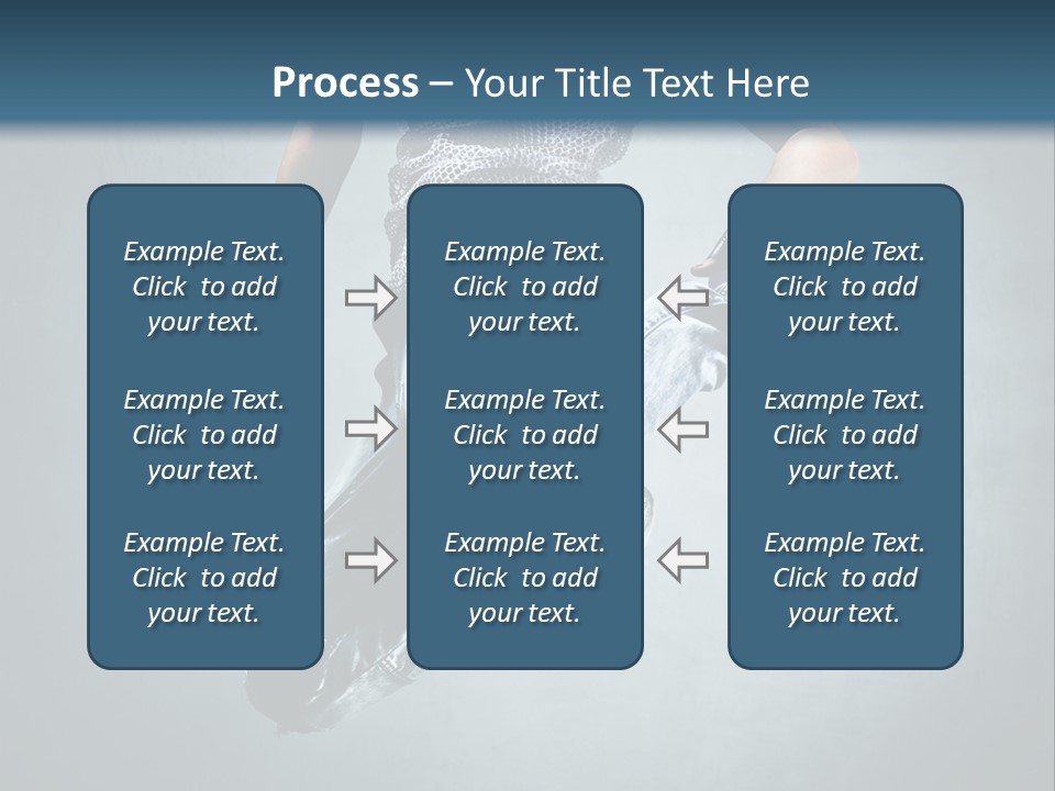Dark Dancer Young PowerPoint Template