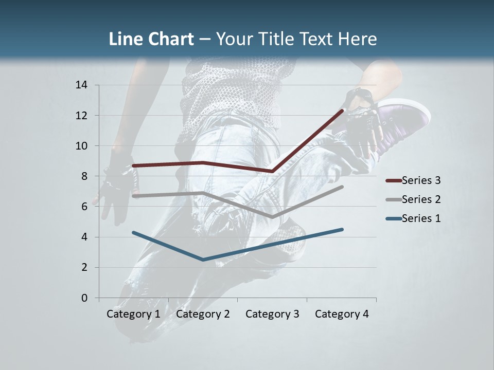 Dark Dancer Young PowerPoint Template