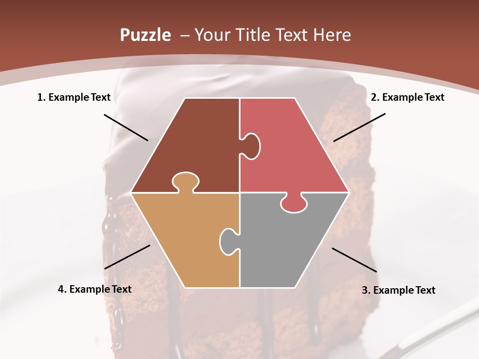 Macro Decorations Dessert PowerPoint Template