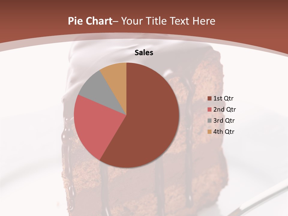 Macro Decorations Dessert PowerPoint Template