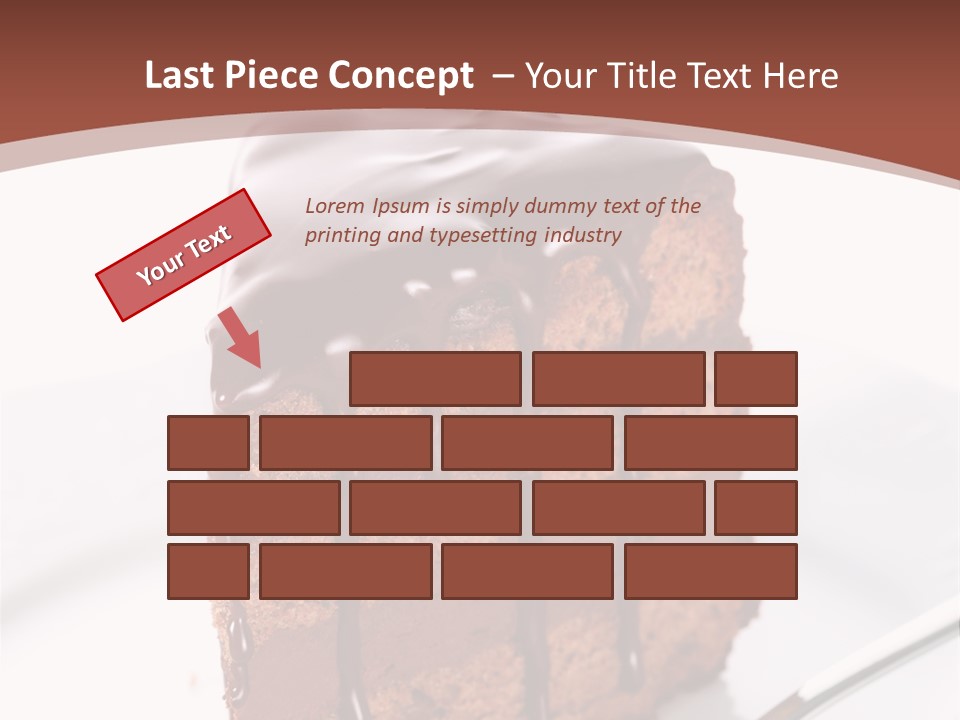 Macro Decorations Dessert PowerPoint Template