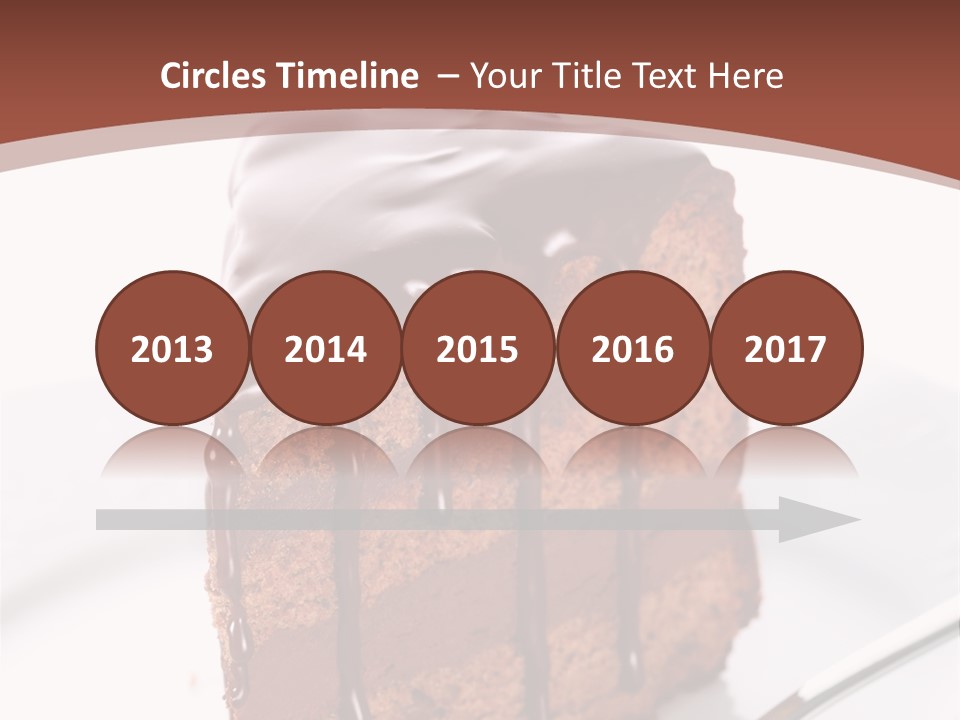 Macro Decorations Dessert PowerPoint Template