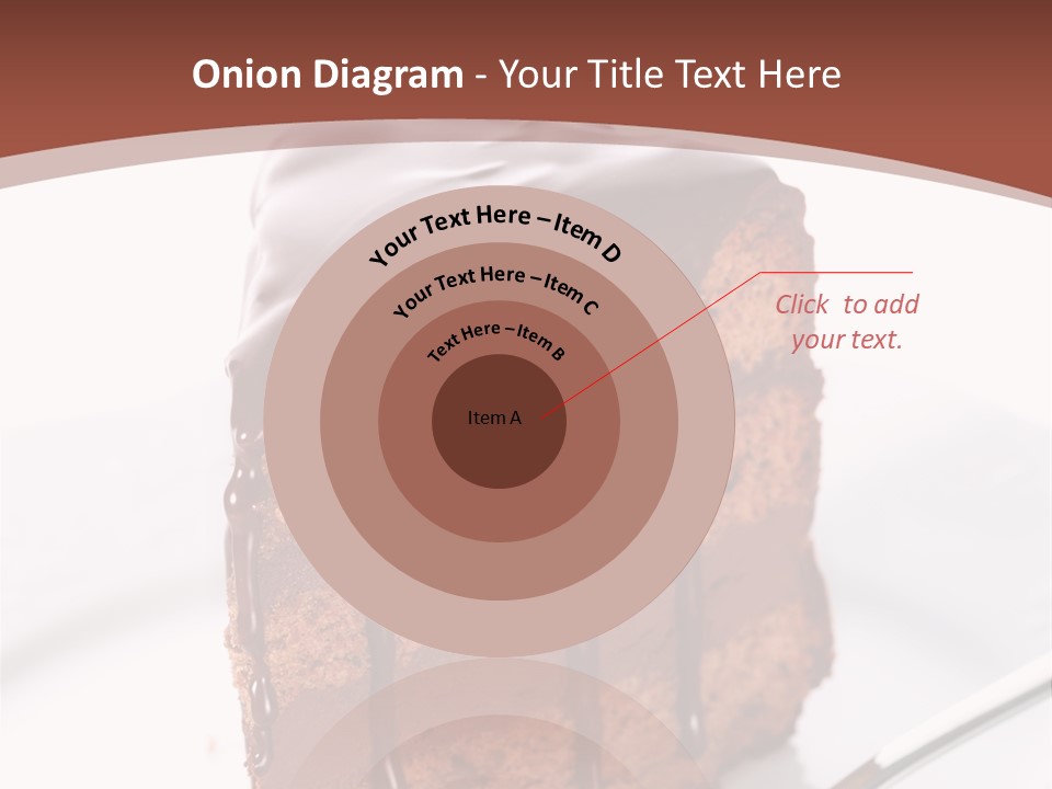 Macro Decorations Dessert PowerPoint Template