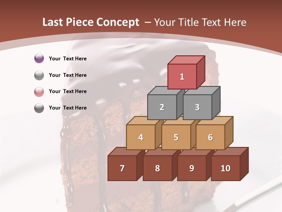 Macro Decorations Dessert PowerPoint Template