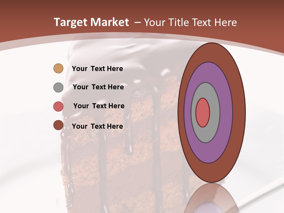 Macro Decorations Dessert PowerPoint Template