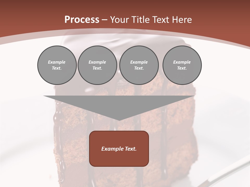 Macro Decorations Dessert PowerPoint Template