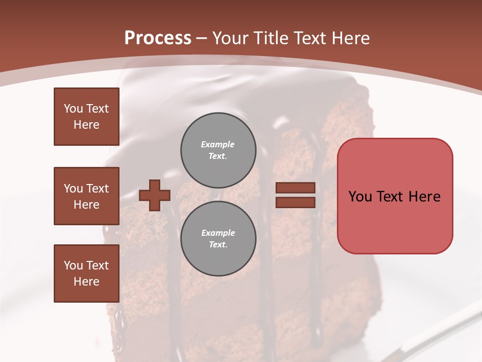 Macro Decorations Dessert PowerPoint Template