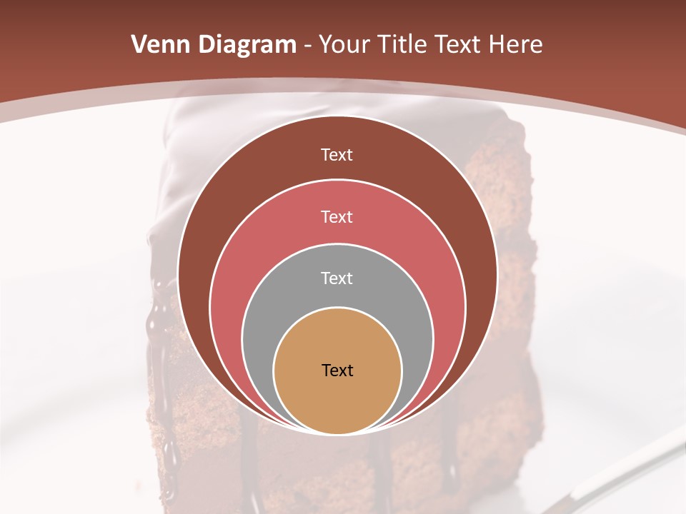 Macro Decorations Dessert PowerPoint Template