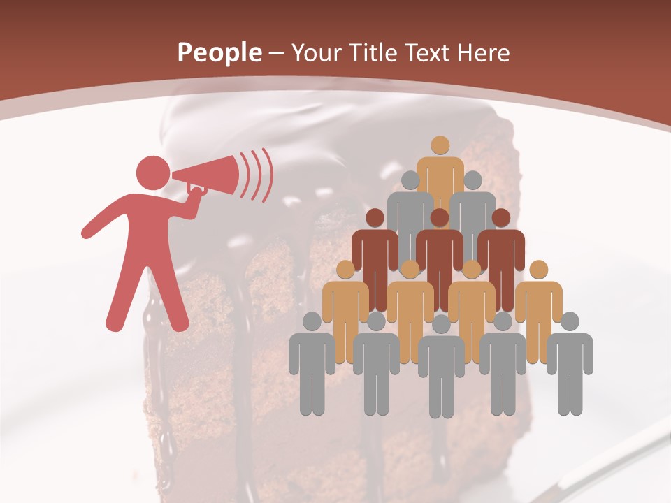 Macro Decorations Dessert PowerPoint Template