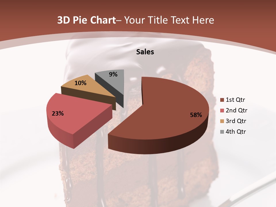 Macro Decorations Dessert PowerPoint Template