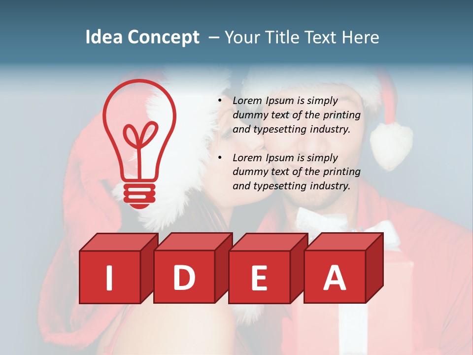 Seasonal Shop Relationship PowerPoint Template