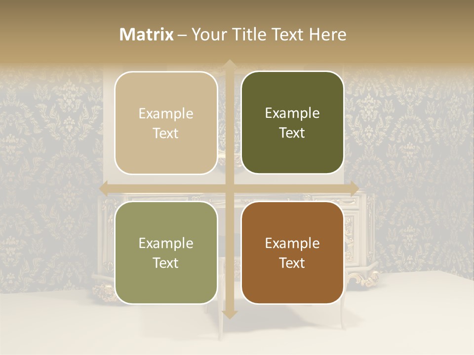 Object Beautiful Curve PowerPoint Template