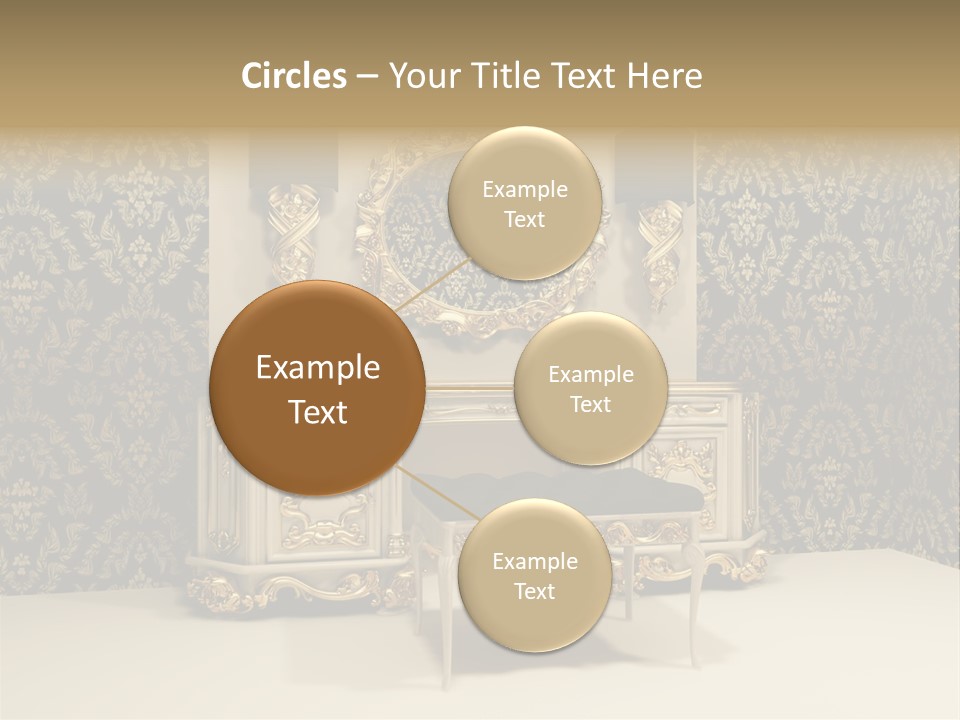 Object Beautiful Curve PowerPoint Template