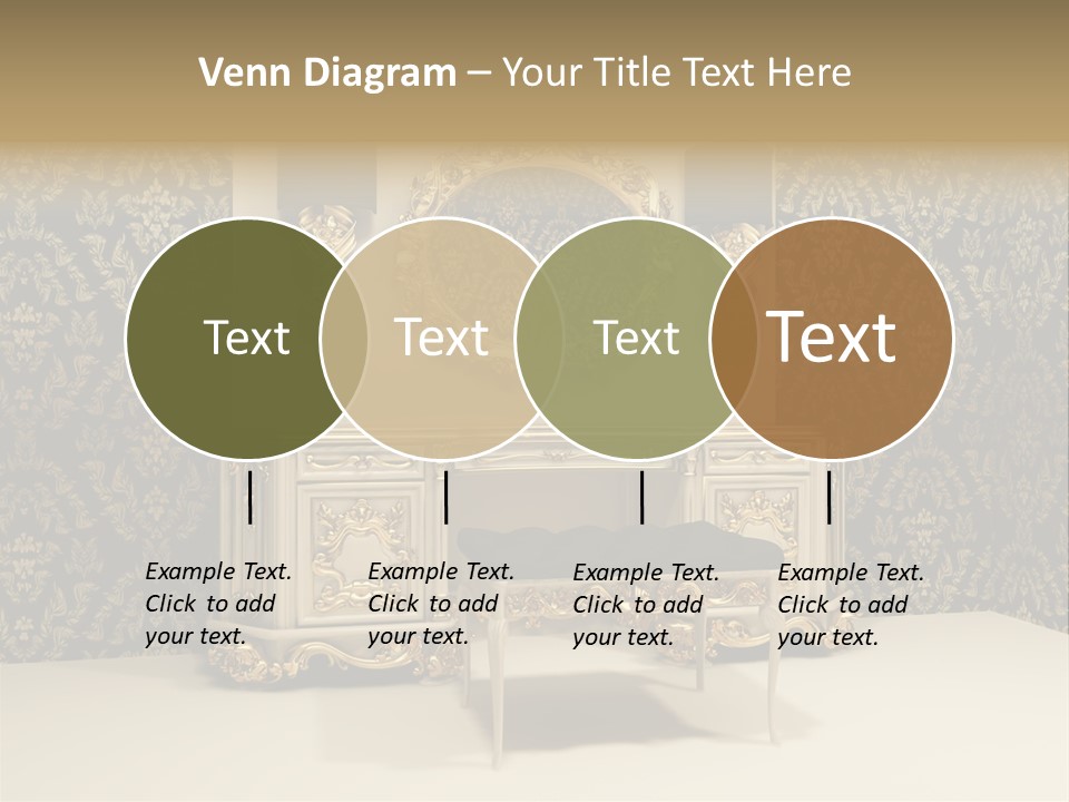 Object Beautiful Curve PowerPoint Template