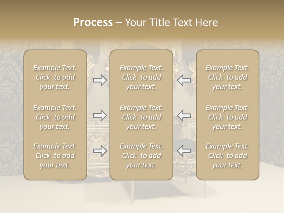 Object Beautiful Curve PowerPoint Template