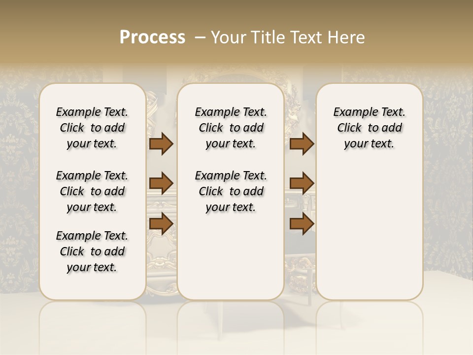 Object Beautiful Curve PowerPoint Template