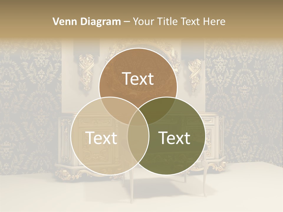 Object Beautiful Curve PowerPoint Template