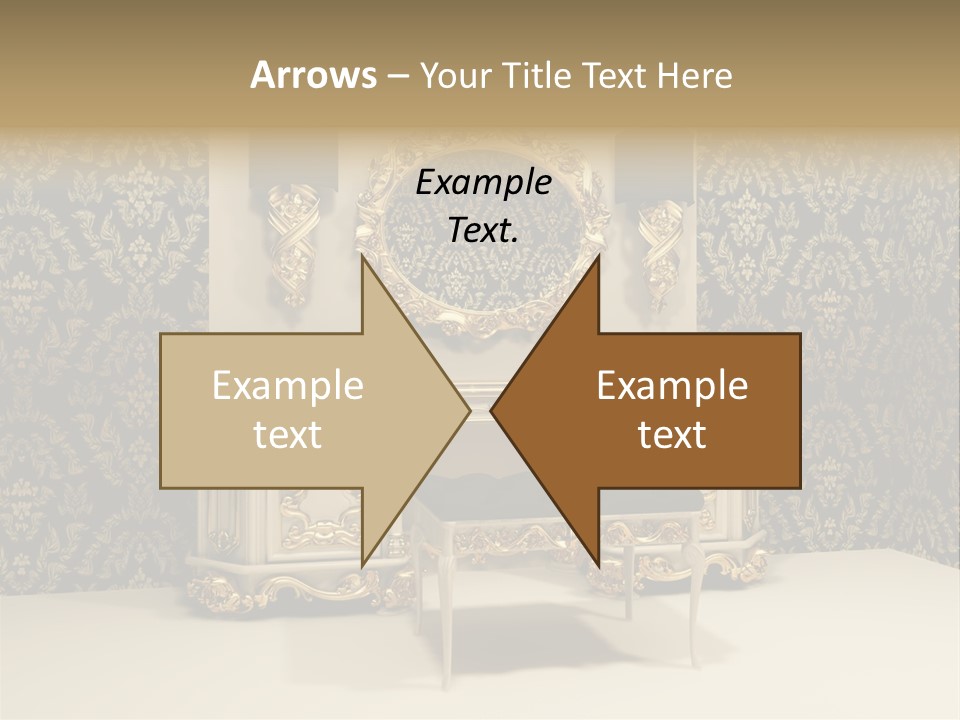 Object Beautiful Curve PowerPoint Template