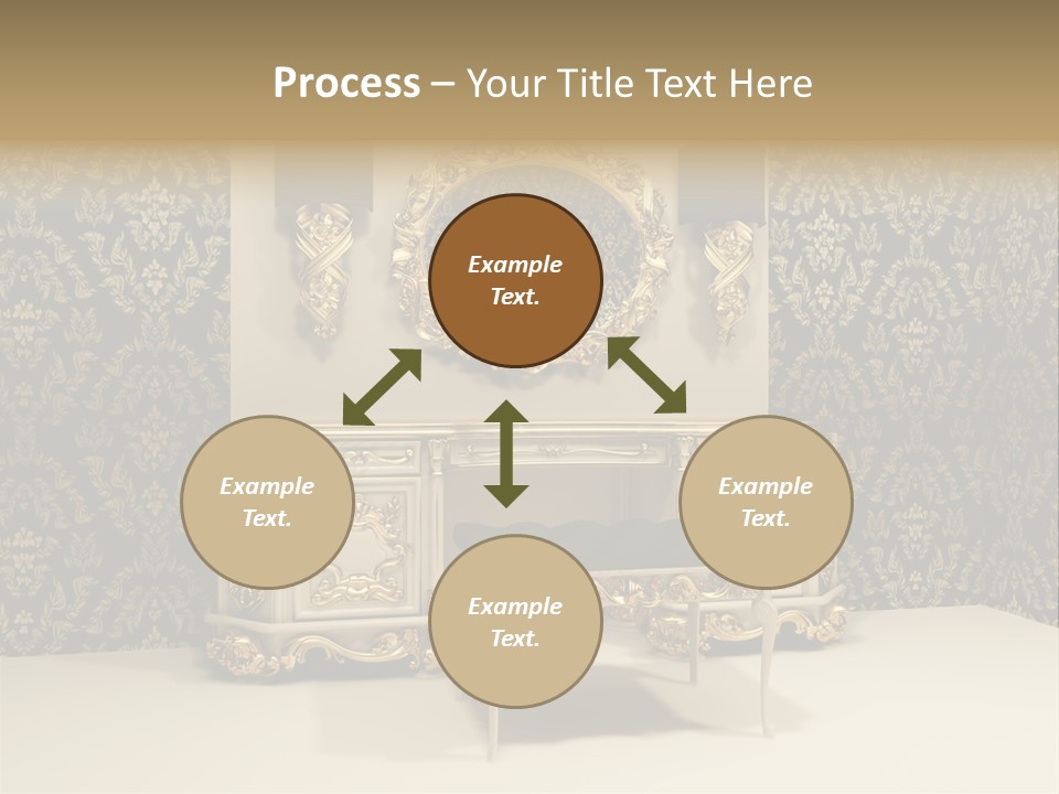 Object Beautiful Curve PowerPoint Template