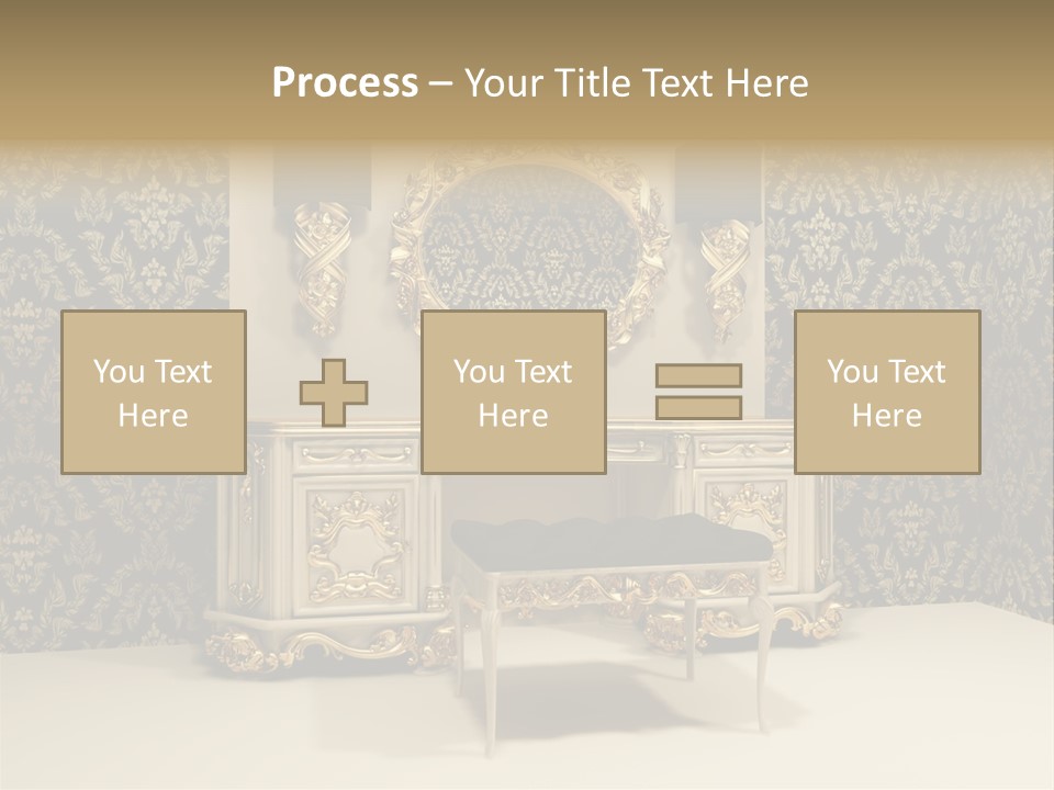 Object Beautiful Curve PowerPoint Template