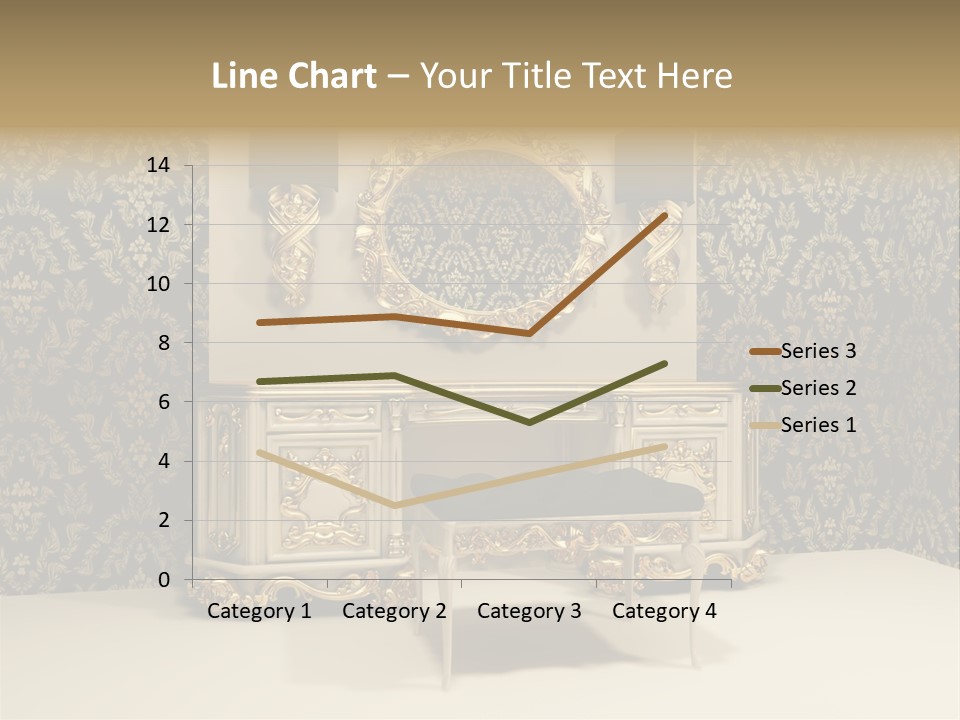 Object Beautiful Curve PowerPoint Template