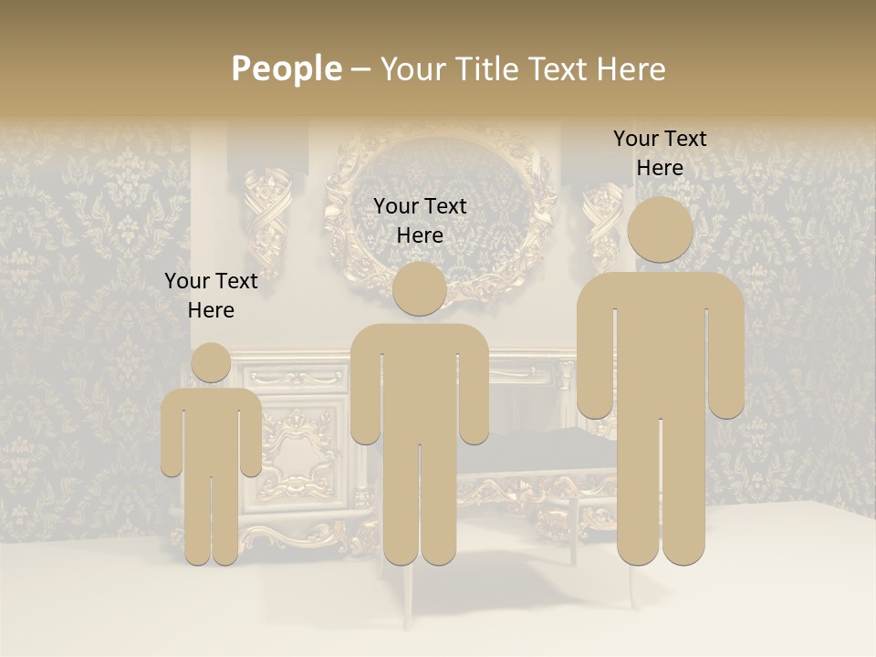 Object Beautiful Curve PowerPoint Template
