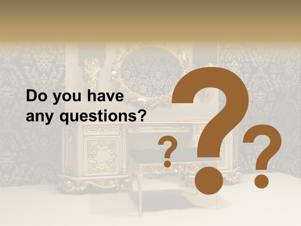 Object Beautiful Curve PowerPoint Template