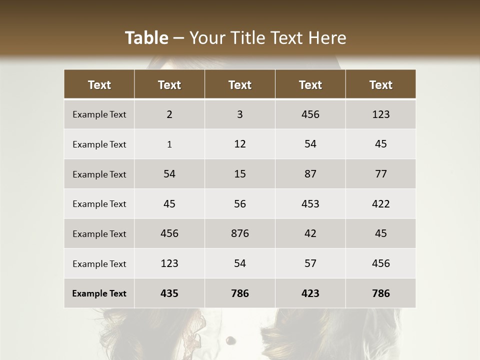 Tranquil Seductive  PowerPoint Template