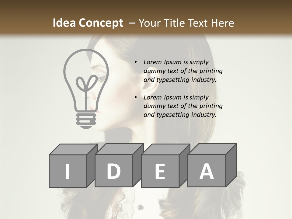 Tranquil Seductive  PowerPoint Template
