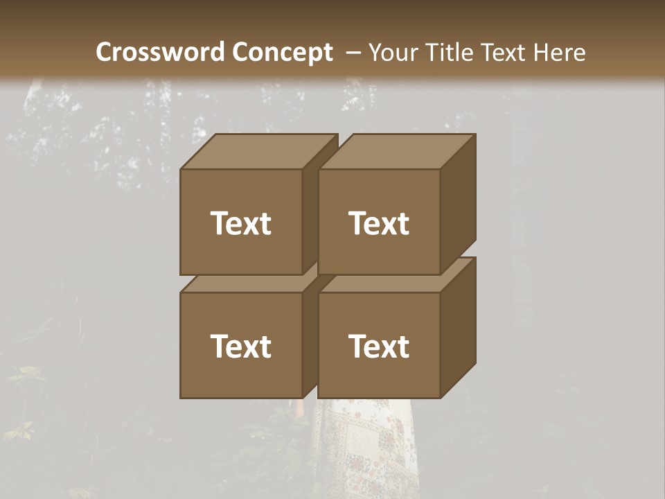 Female Beauty Autumn PowerPoint Template
