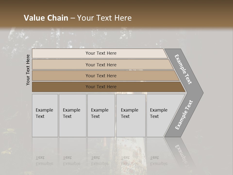 Female Beauty Autumn PowerPoint Template