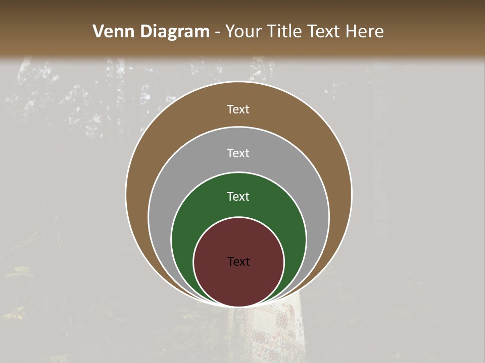 Female Beauty Autumn PowerPoint Template