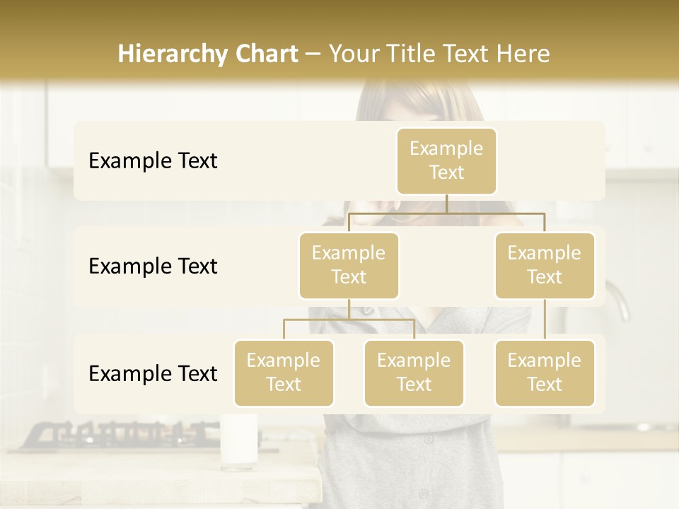 Caucasian Vitality Life PowerPoint Template