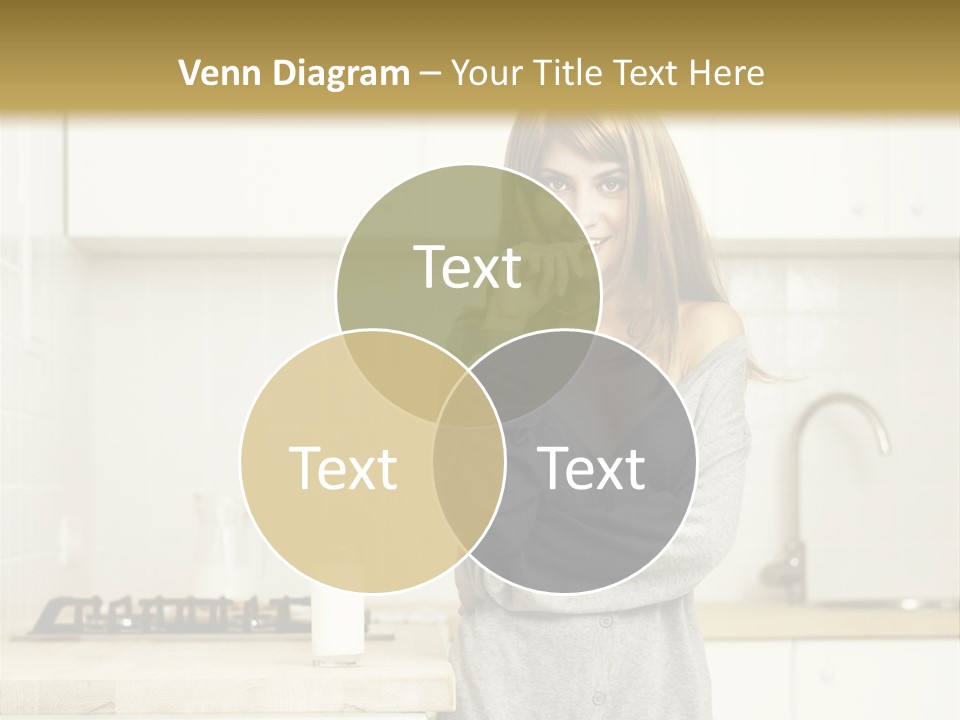 Caucasian Vitality Life PowerPoint Template