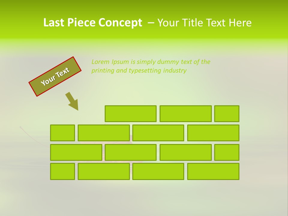 Maple Lake Reflection PowerPoint Template