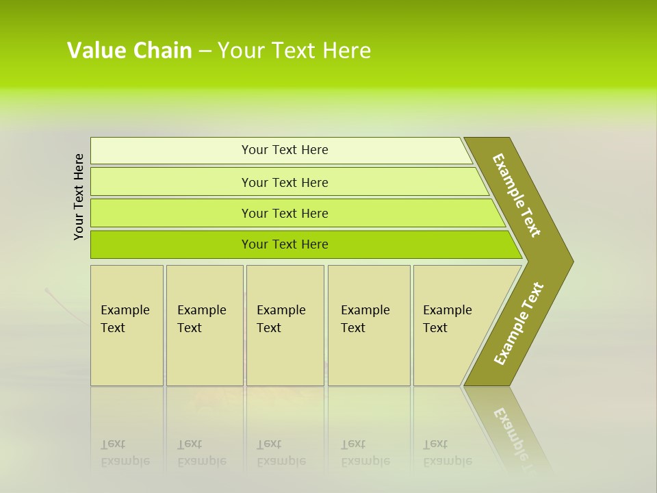 Maple Lake Reflection PowerPoint Template