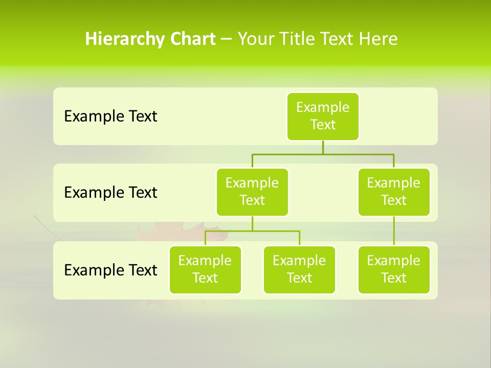 Maple Lake Reflection PowerPoint Template