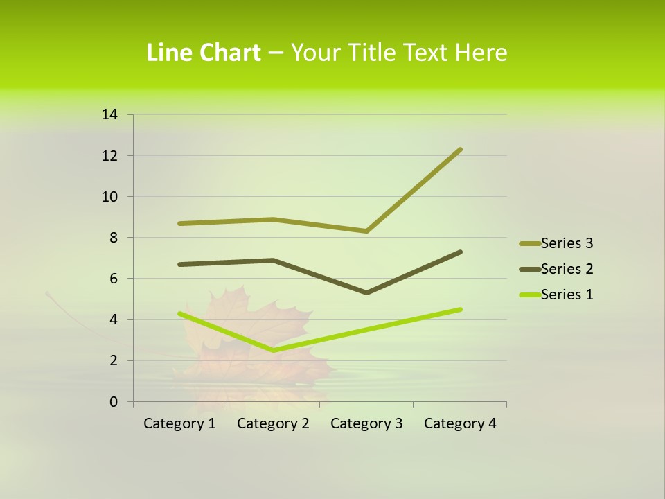 Maple Lake Reflection PowerPoint Template