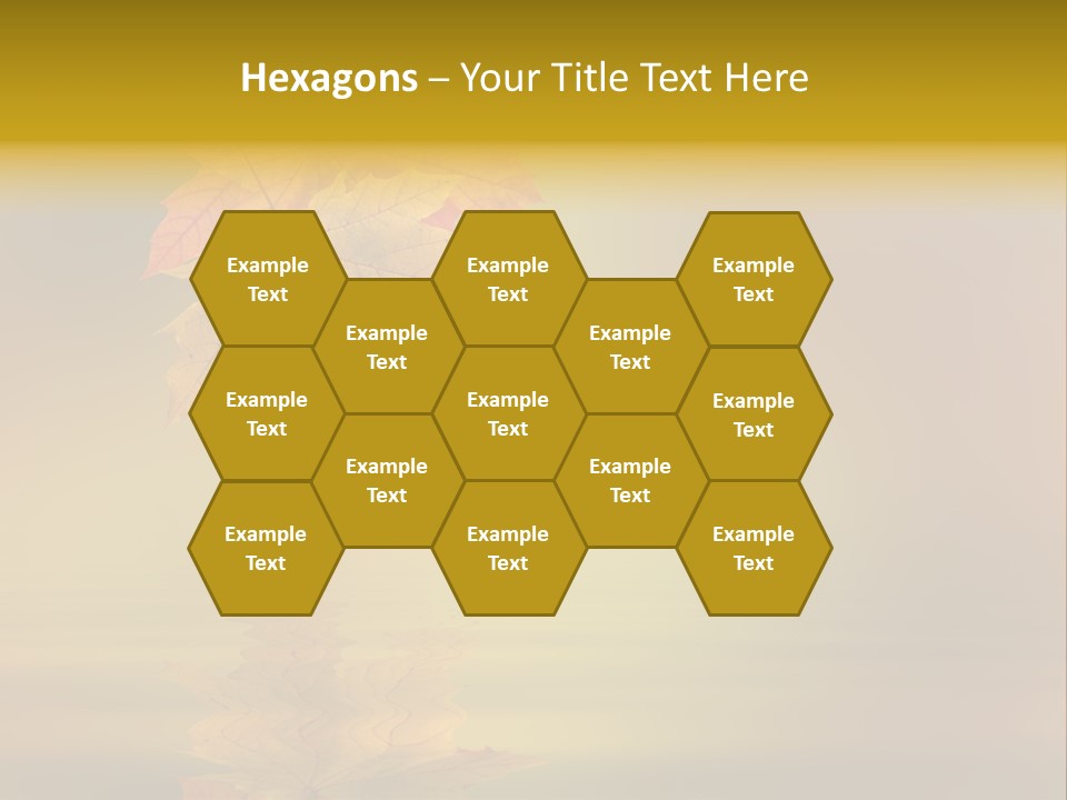 Fall Green Tree PowerPoint Template